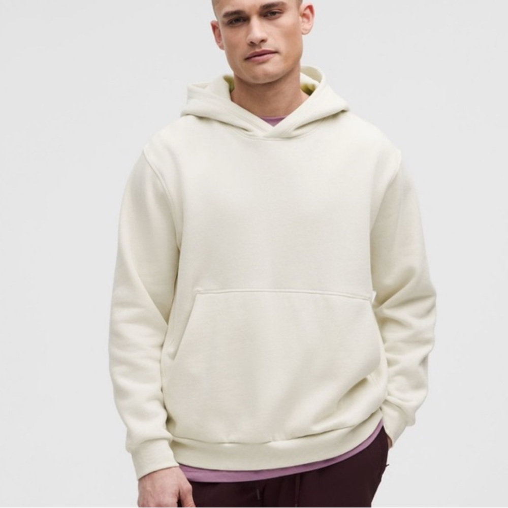LULULEMON Men’s Steady State Hoodie- Bone Good Condition Size 5XL
